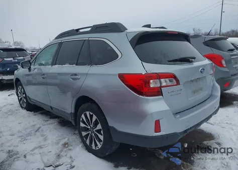 2017 Subaru Outback 2.5I Limited from USA, damaged, VIN 4S4BSANC6H3408536